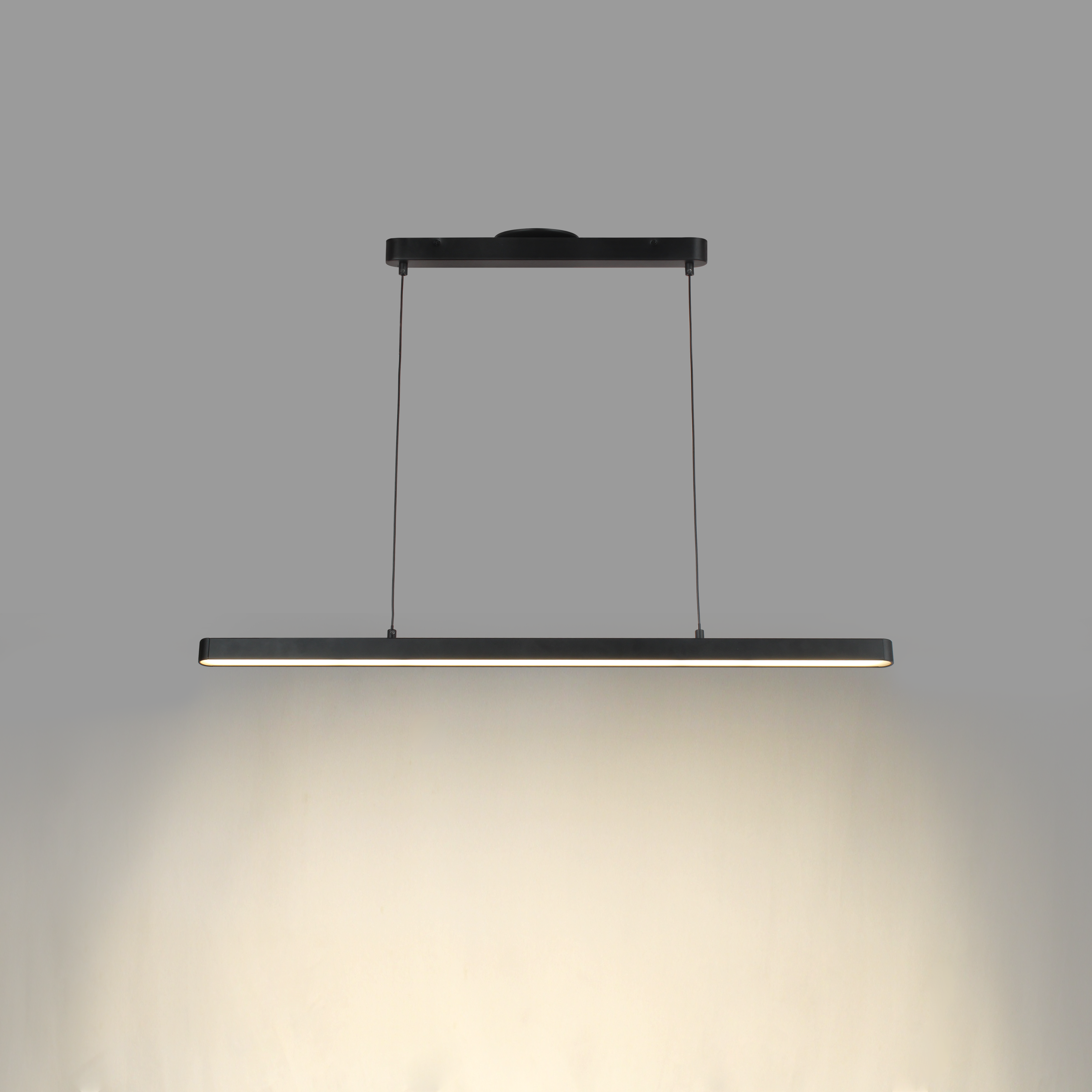 Lampa wisząca Flut czarna LED Inspire - 9