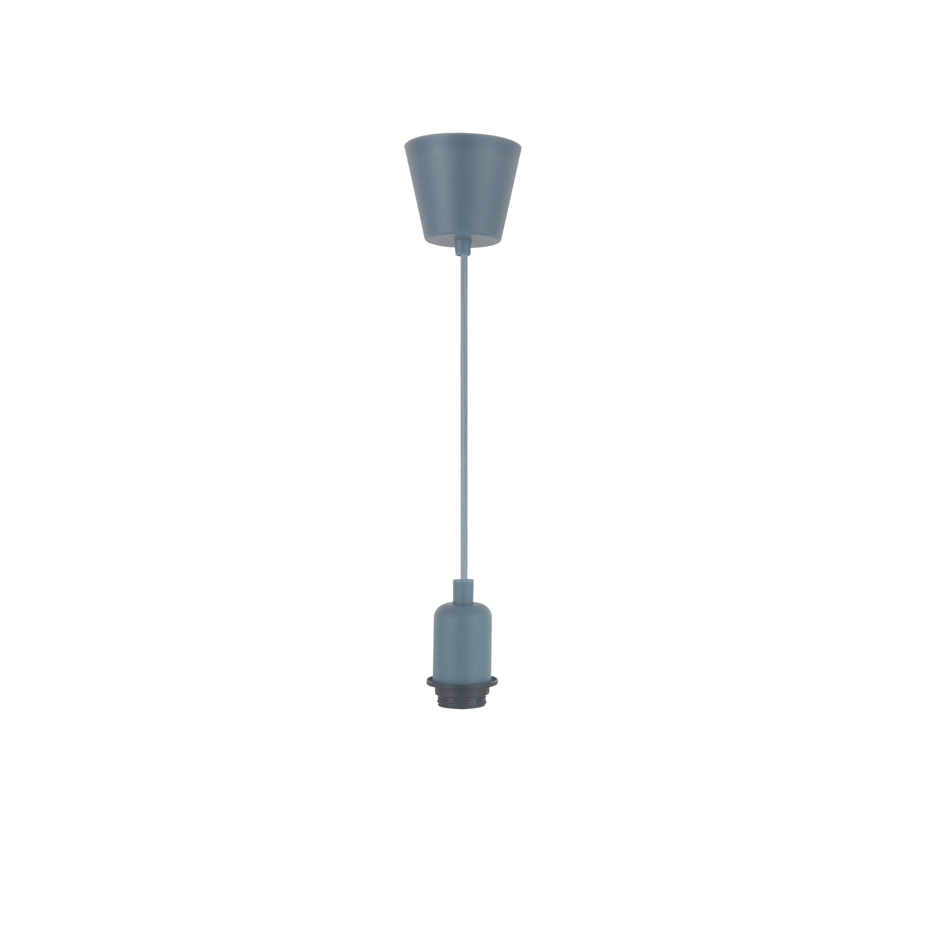 Suspension composable Coloma E27 INSPIRE, silicone bleu - 3