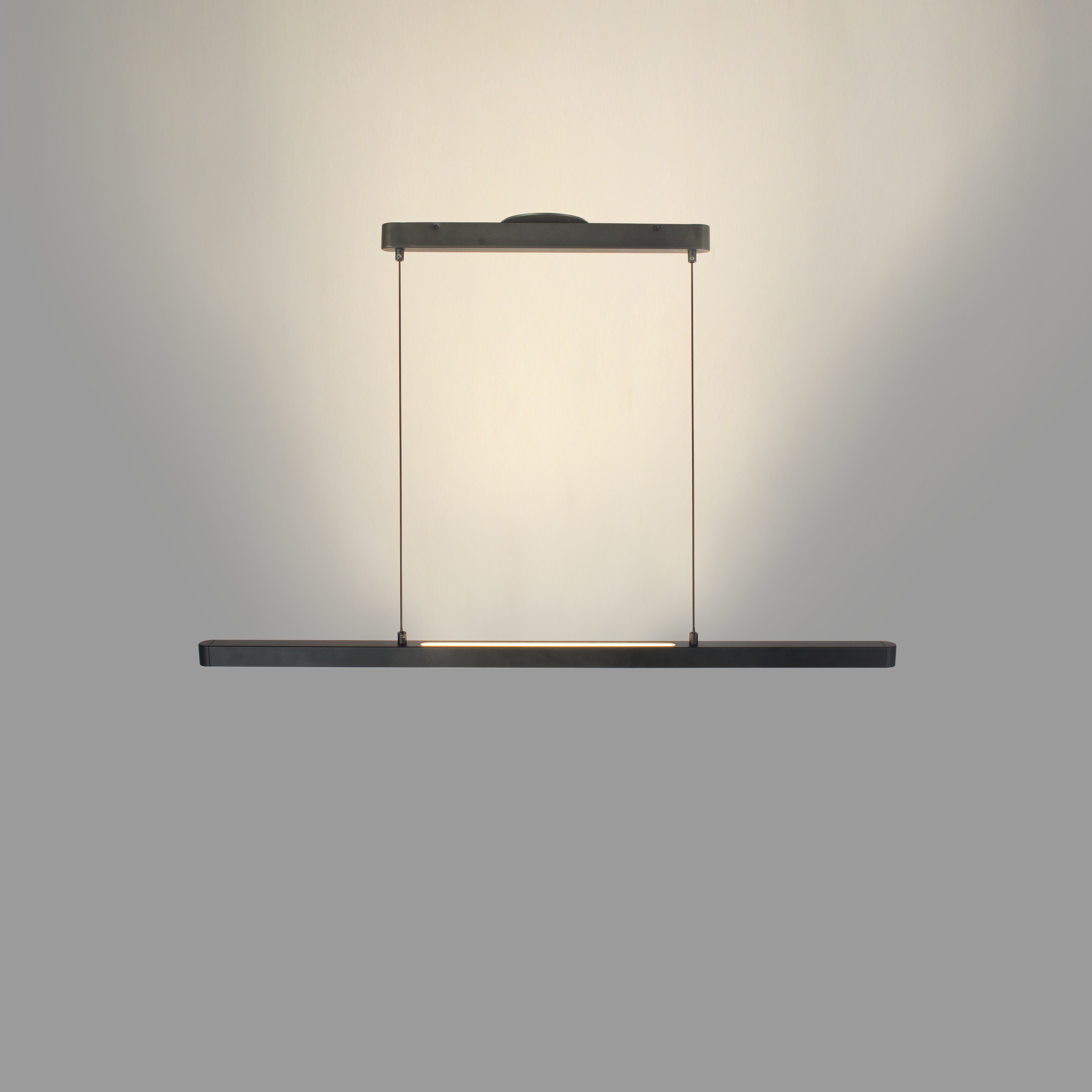 Lampa wisząca Flut czarna LED Inspire - 10