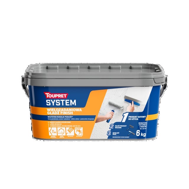 Gotowa wielozadaniowa gładź Toupret 6kg