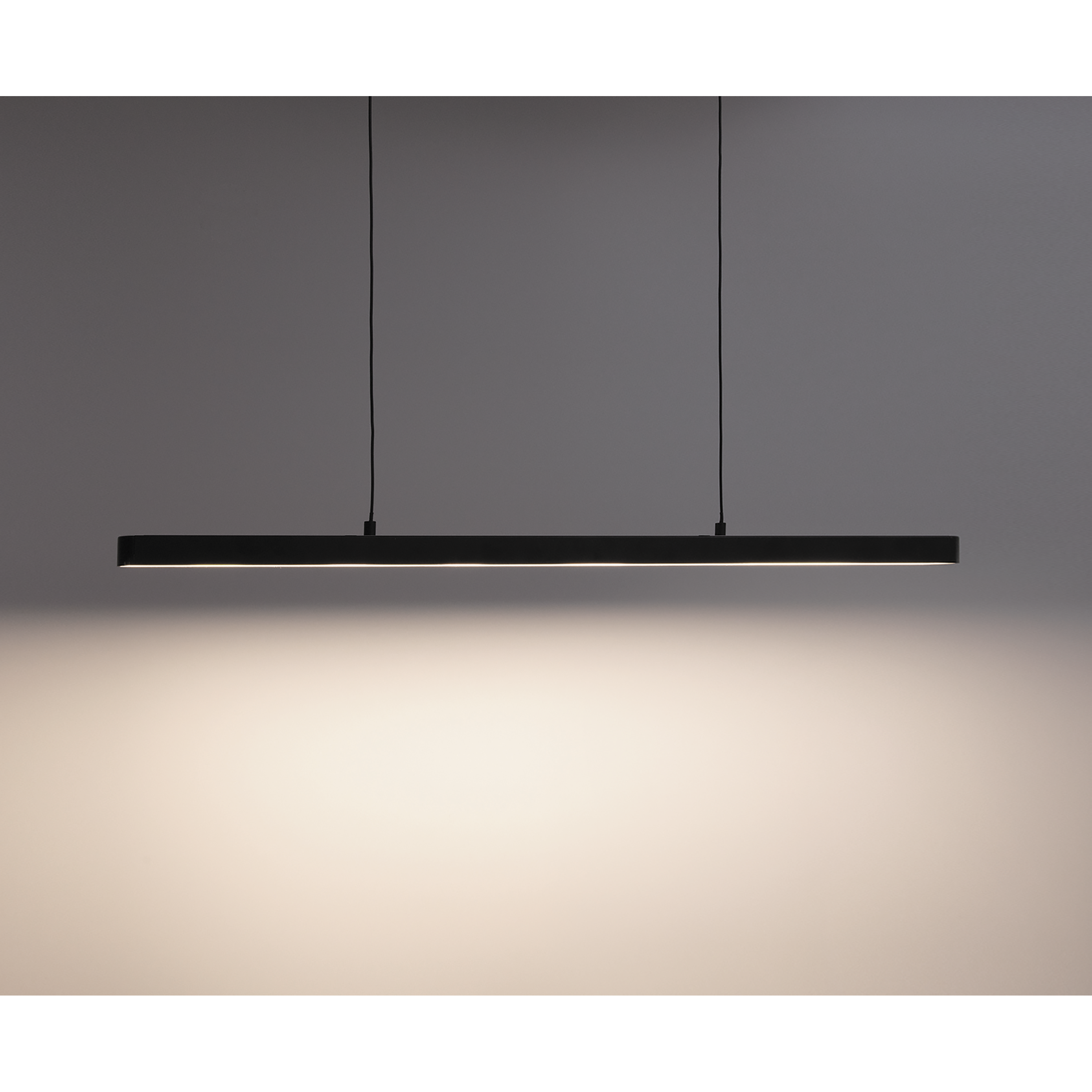 Lampa wisząca Flut czarna LED Inspire - 15