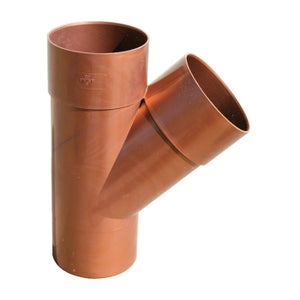 Curva 45° In PVC Per Tubi Di Scarico - 100 Mm, Colore Avorio - 3