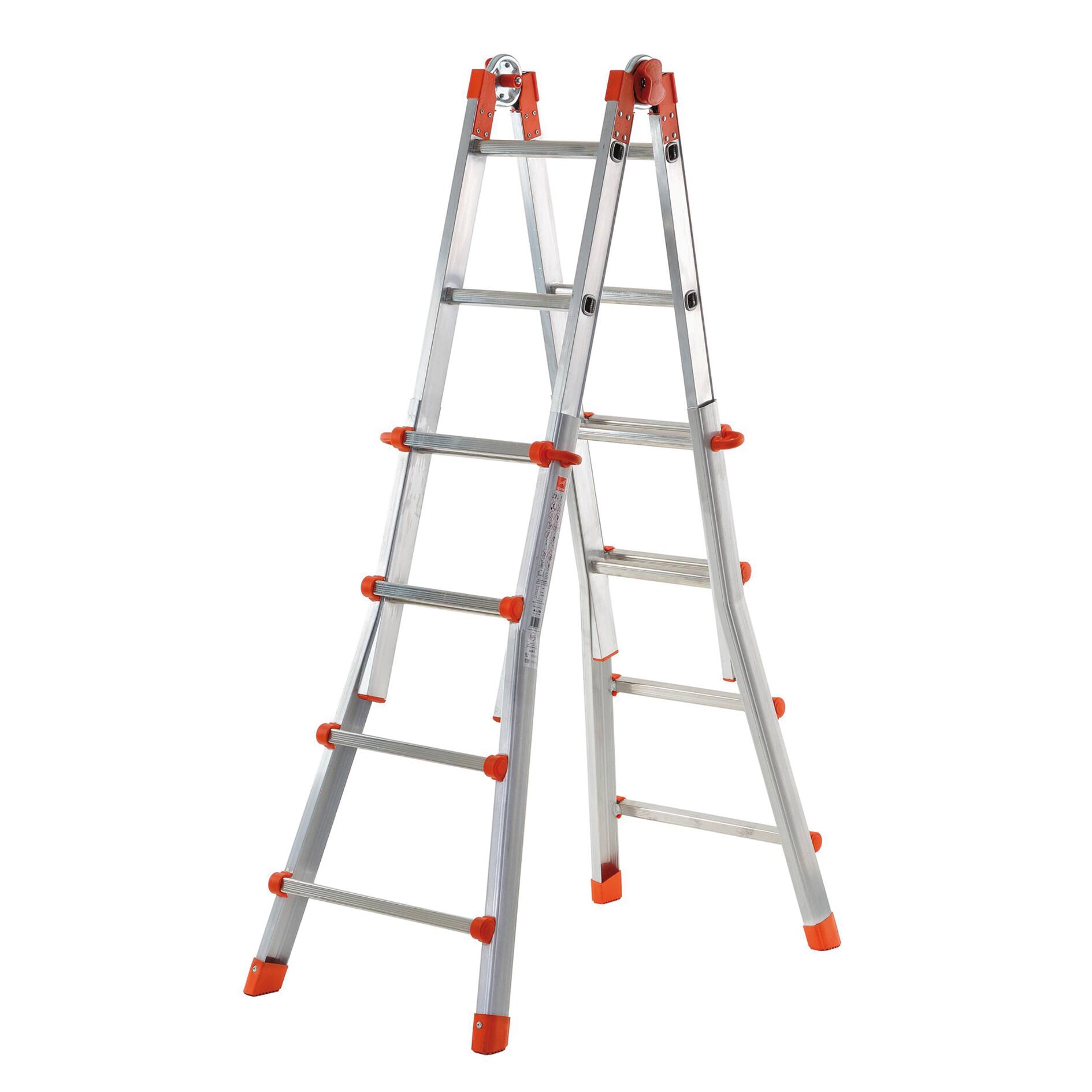 Brunner Scala Telescopica Laddy Air Grigio - échelle Télescopique Grise