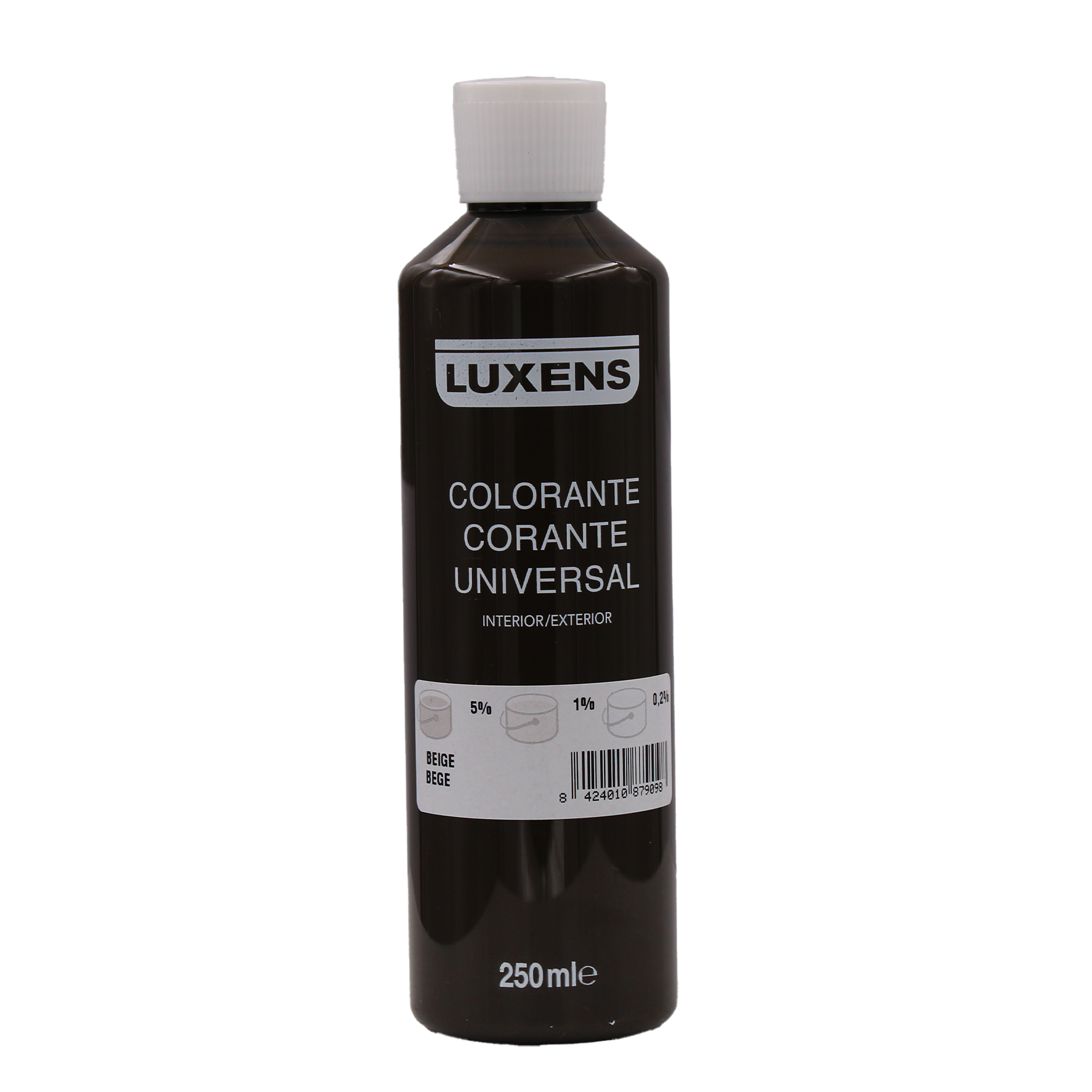 Colorante líquido Tinte Luxens color beige 50 ml interior/exterior ...