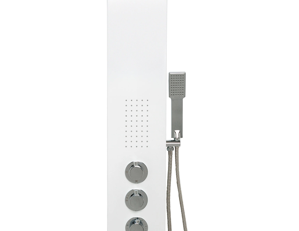 Colonne de douche hydromassante thermostatique nf blanc Sensea cali 3 SENSEA - 9