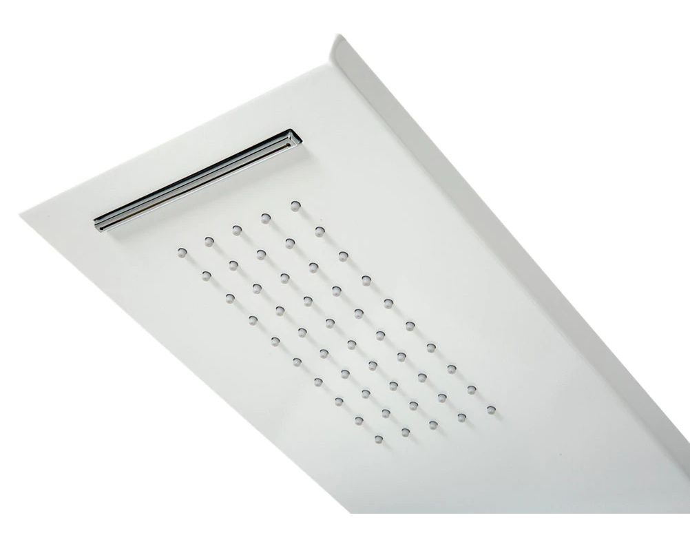 Colonne de douche hydromassante thermostatique nf blanc Sensea cali 3 SENSEA - 7