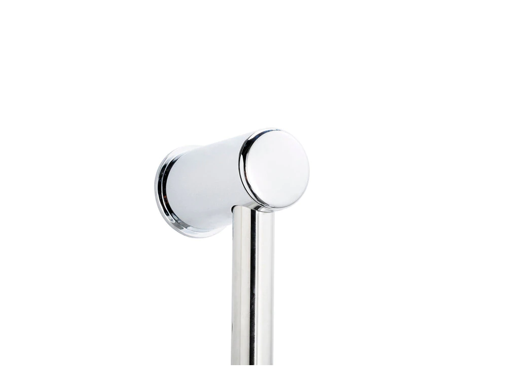 Pommeau de douche 1 jet, flexible et barre - 4