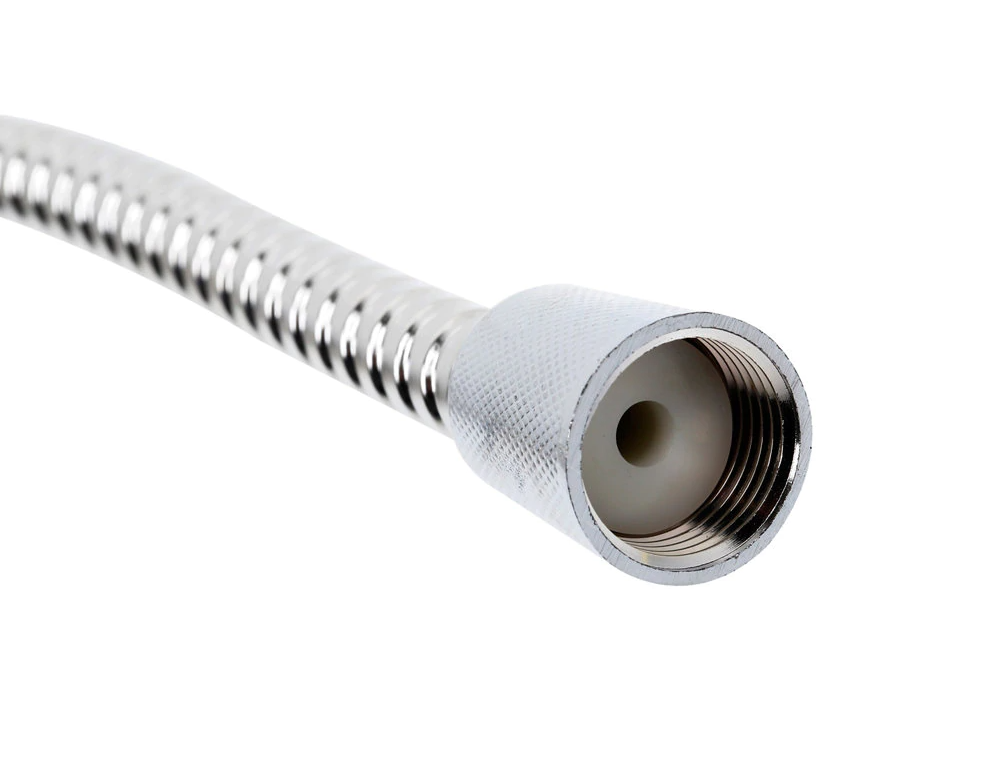 Pommeau de douche 1 jet, flexible et barre - 6