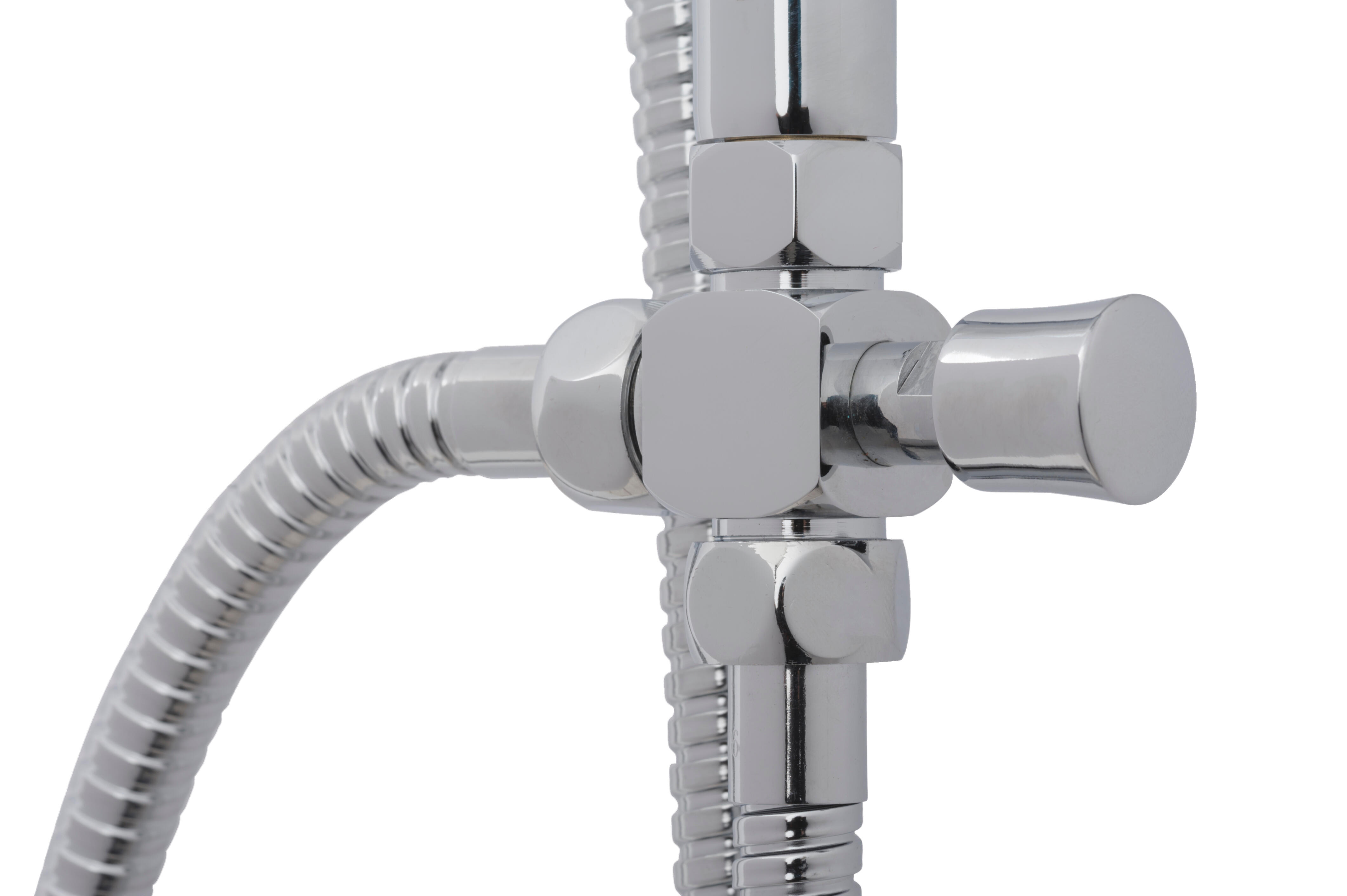 Conjunto de duche cromado Nerea - 10