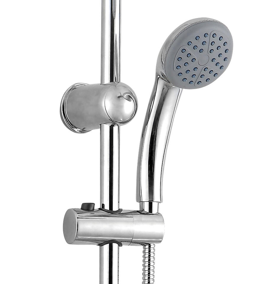 Colonne de douche sans robinetterie 1 jet(s) chrome Nerea - 9