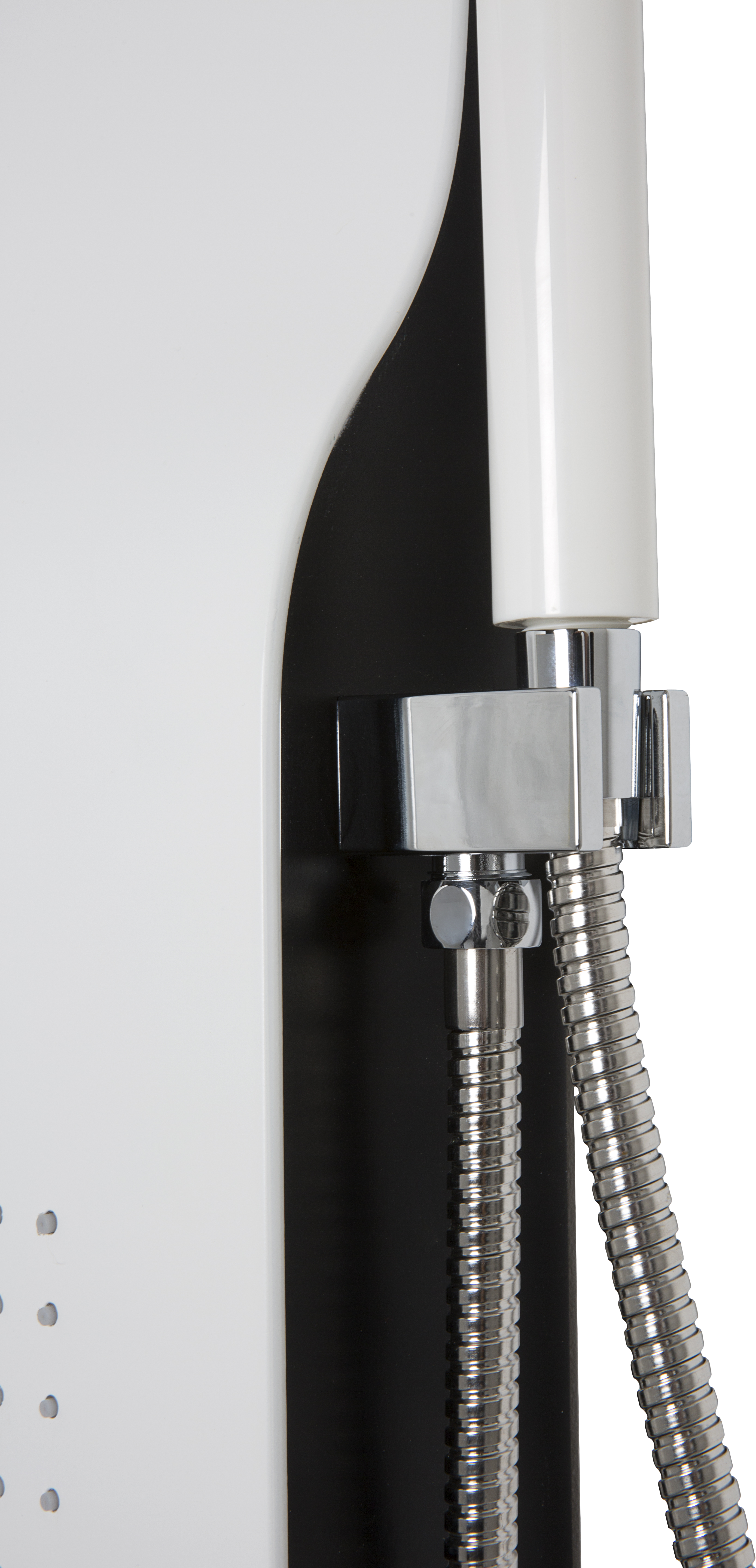 Columna de ducha hidromasaje monomando SENSEA Evodi blanco - 8