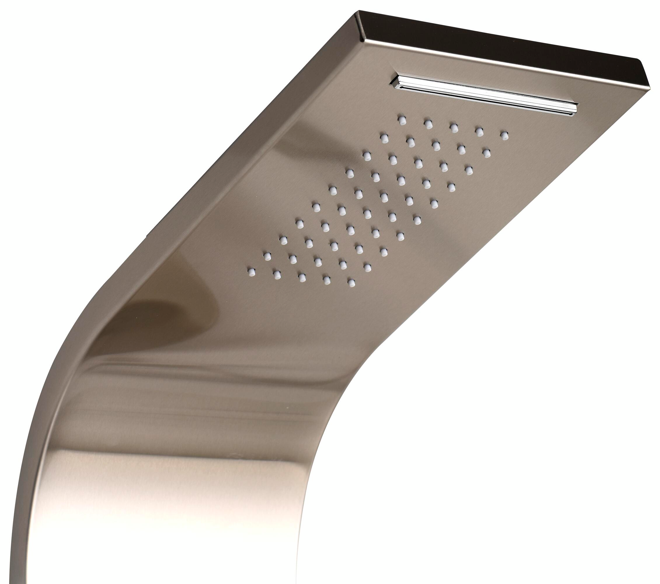 Coluna de hidromassagem MONOCOMANDO SENSEA ICONE CROMADO - 6