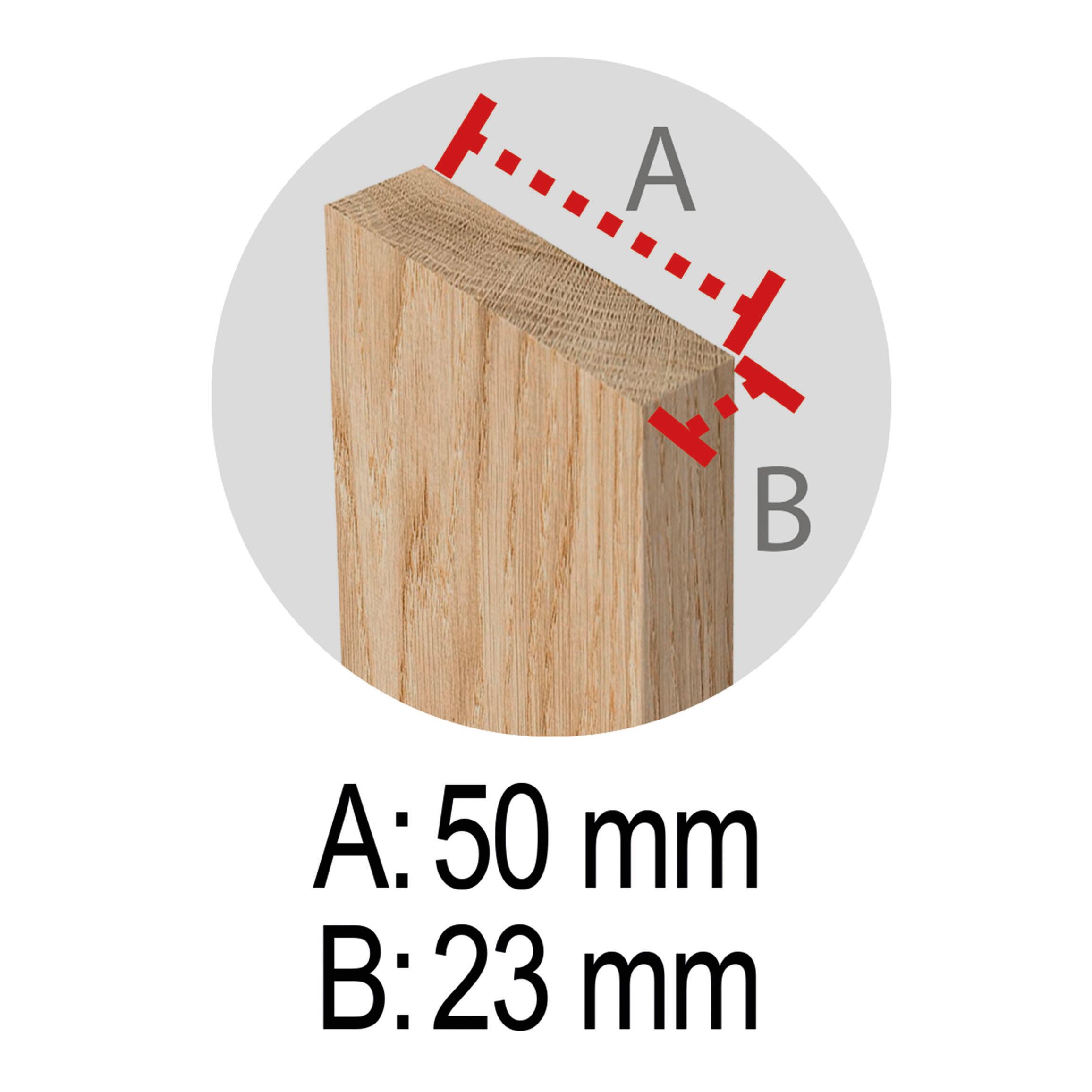 Cavalletto pino Professionale L 53 x P 53 x H 75 cm legno naturale - 6