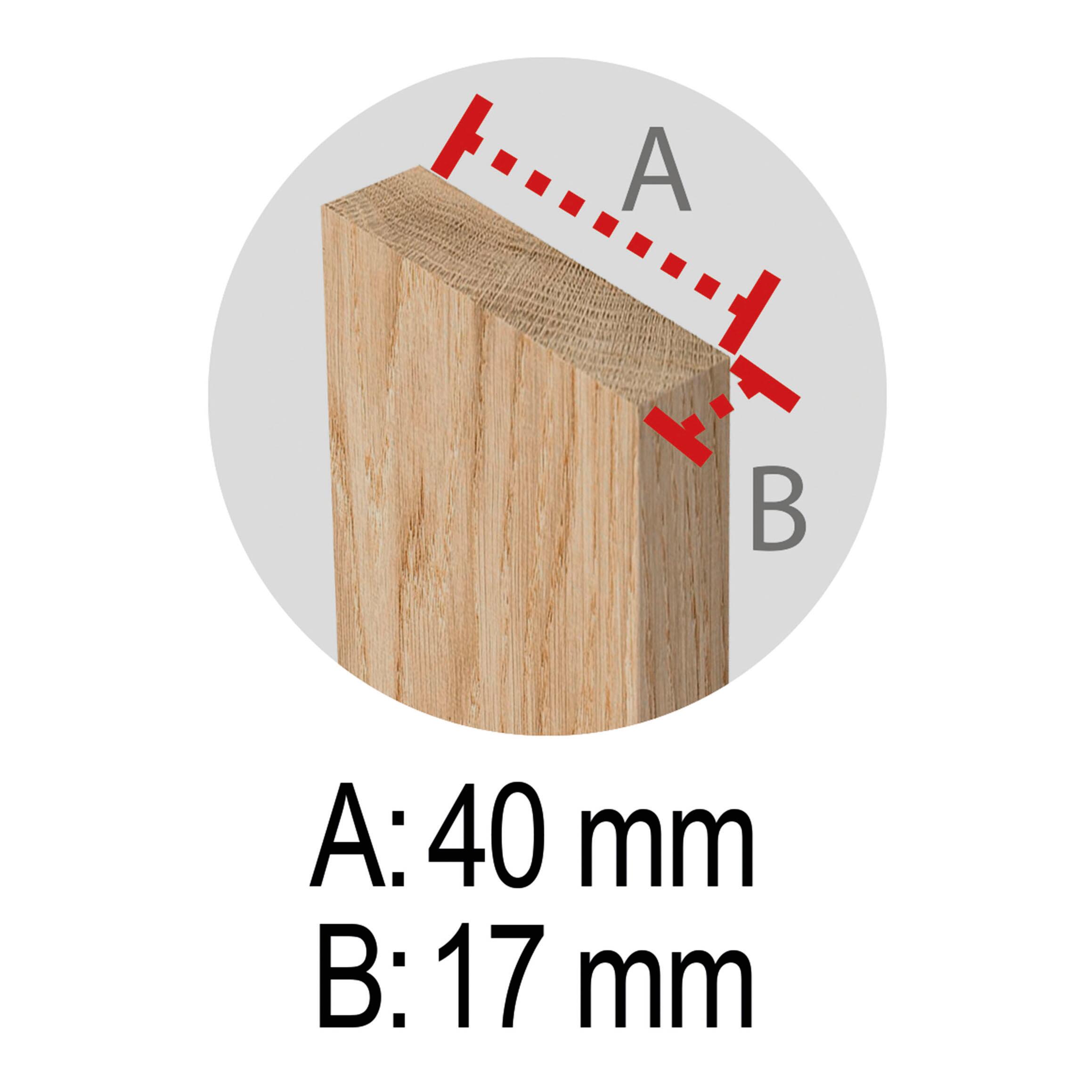 Cavalletto pino Standard L 73.5 x P 73.5 x H 74 cm legno naturale - 12