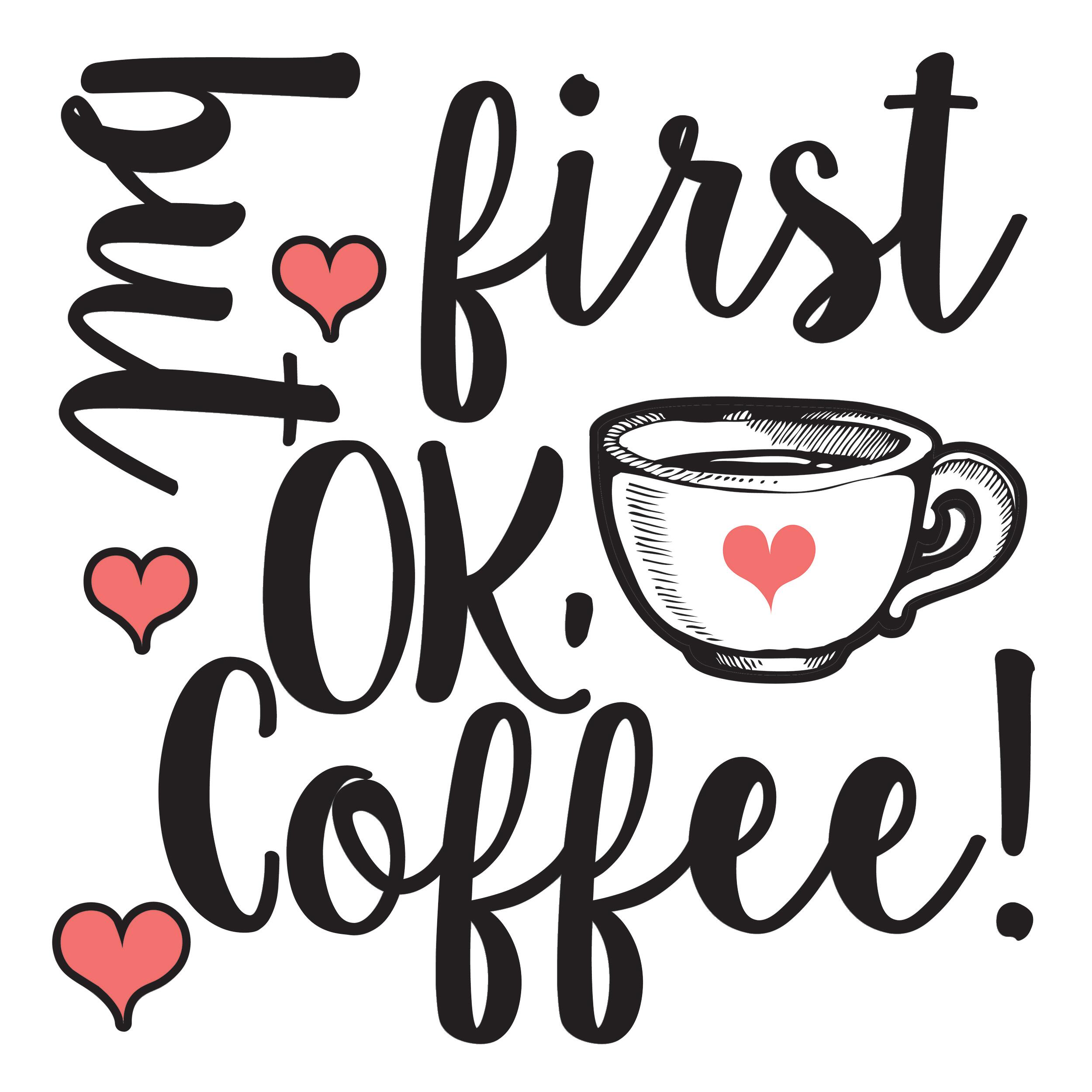 Sticker foam but first coffee 31x31 cm multicolore - 2