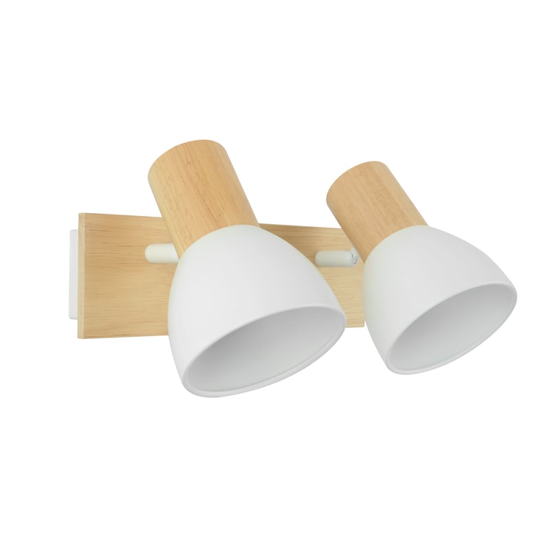 Listwa reflektorowa Venosa drewniany 2 x E14 Inspire