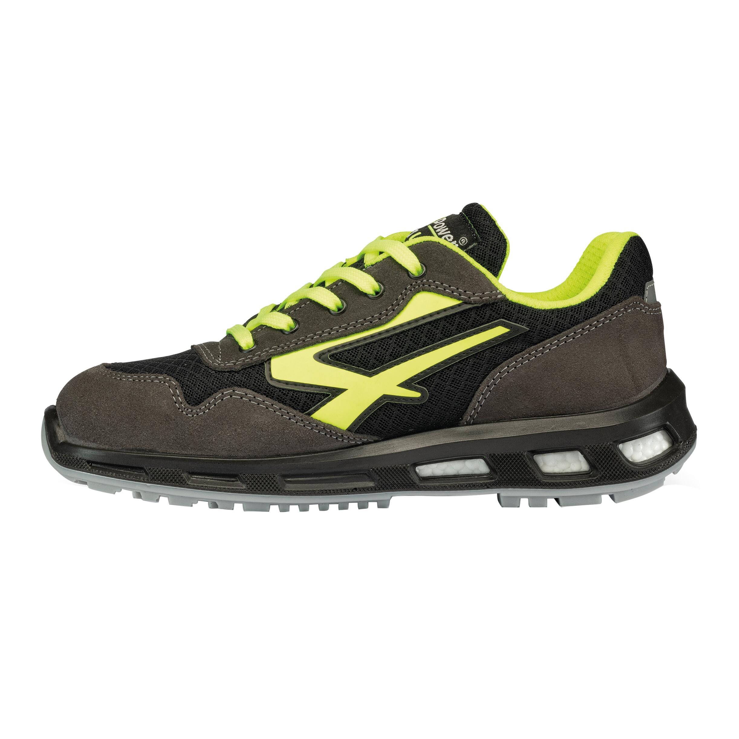 Scarpe antinfortunistiche basse unisex U-POWER Yellow S1P n° 42 grigio e giallo - 4