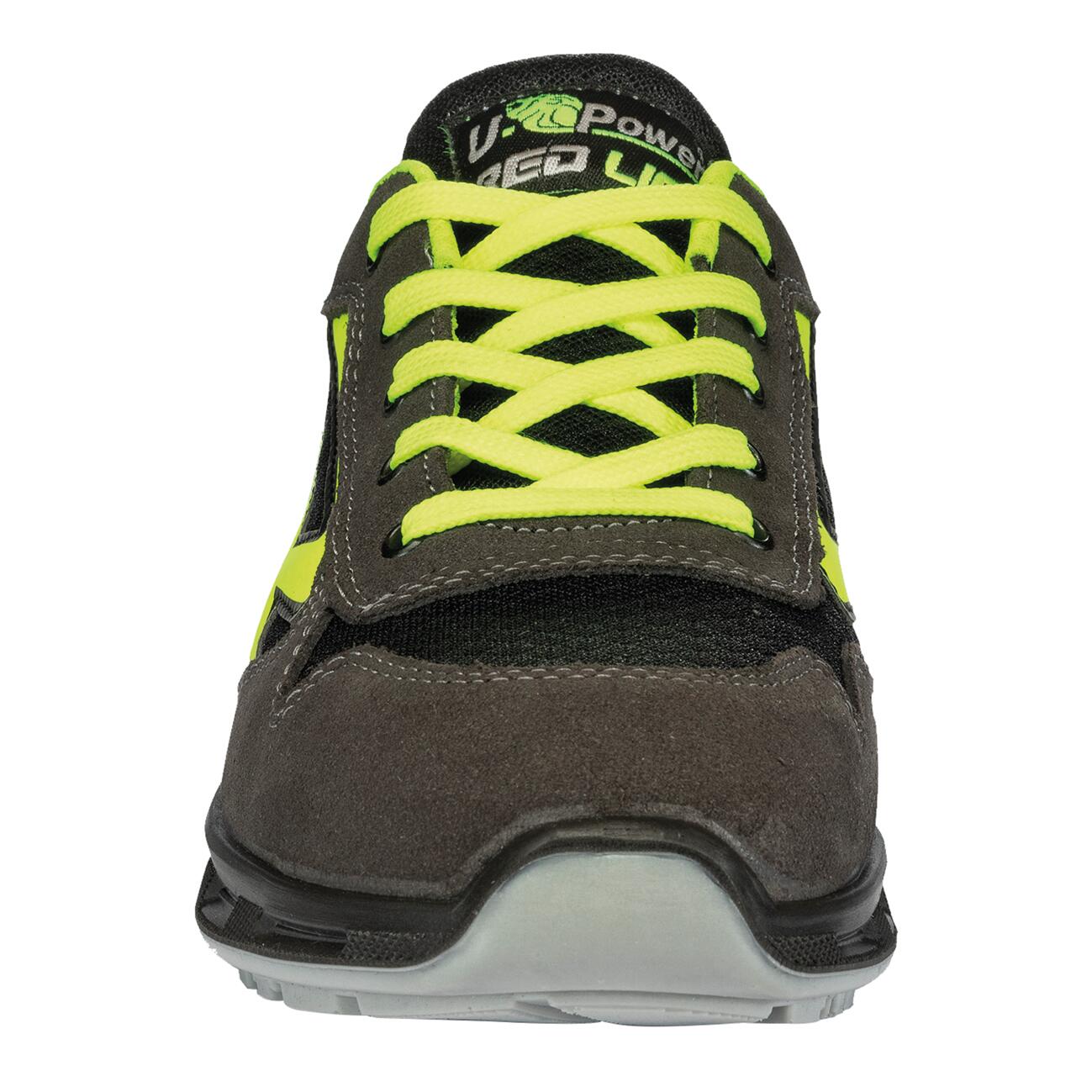Scarpe antinfortunistiche basse unisex U-POWER Yellow S1P n° 42 grigio e giallo - 3