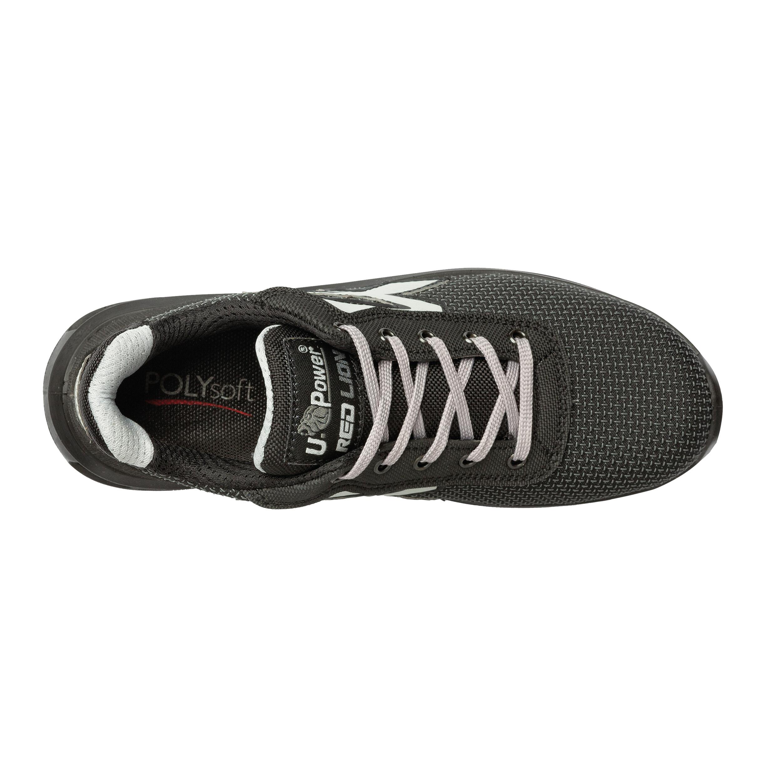 Sapato de segurança preto e cinza S3 CI SRC tamanho 42 U Power Raptor - 2