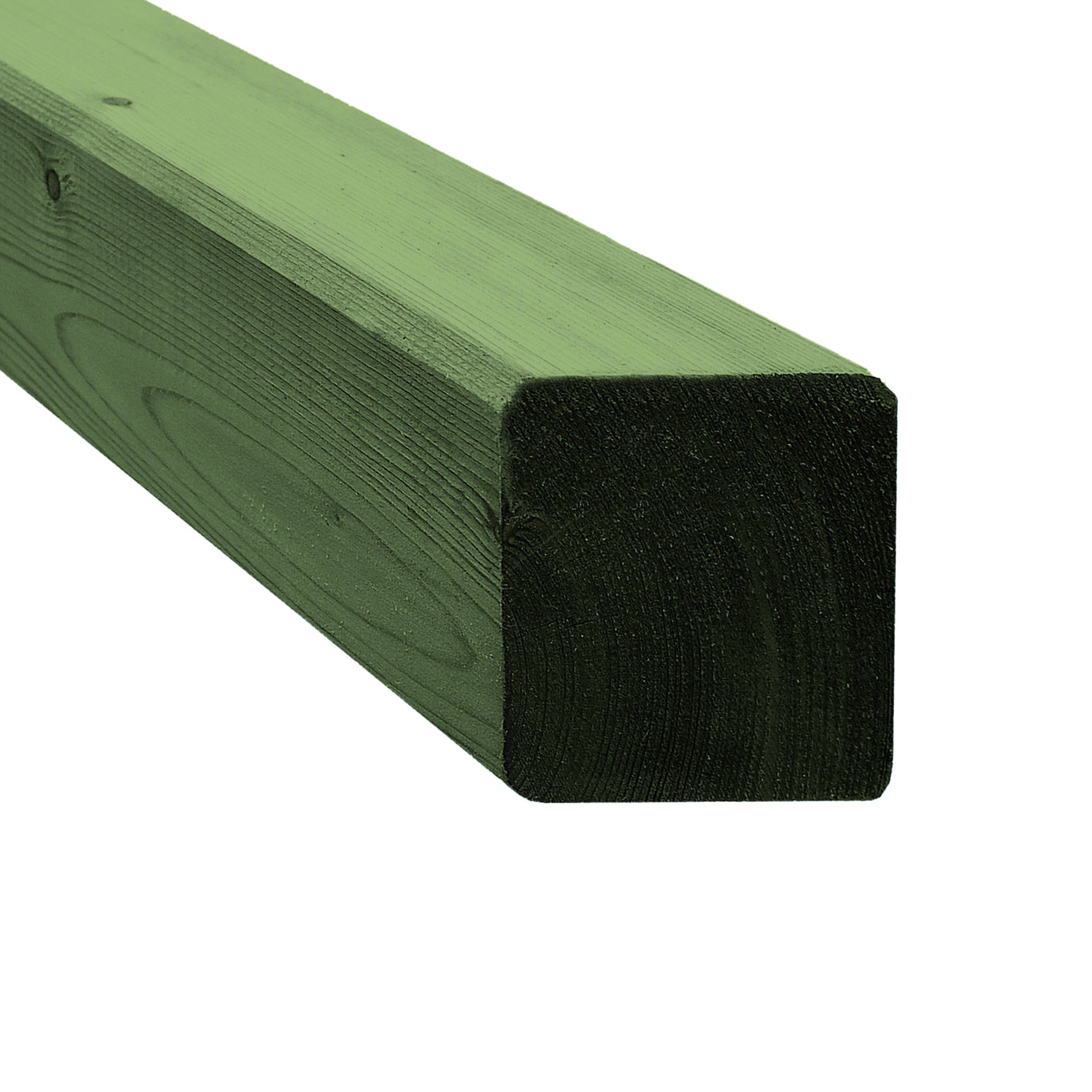 Palo quadrato in legno di pino naturale L 9 x H 240 x Sp 9 cm - 2