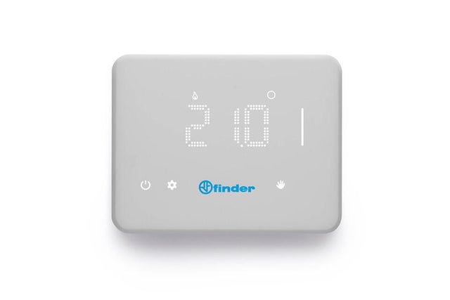 Cronotermostato FINDER digitale Bliss WiFi bianco