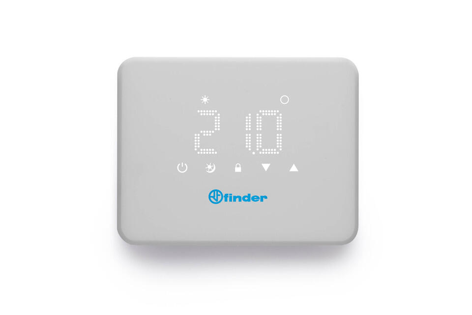 Termostato FINDER Bliss bianco - 3