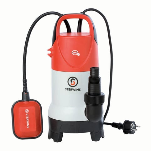 Αντλία υποβρύχια ακαθάρτων 2 σε 1 STERWINS 500 W