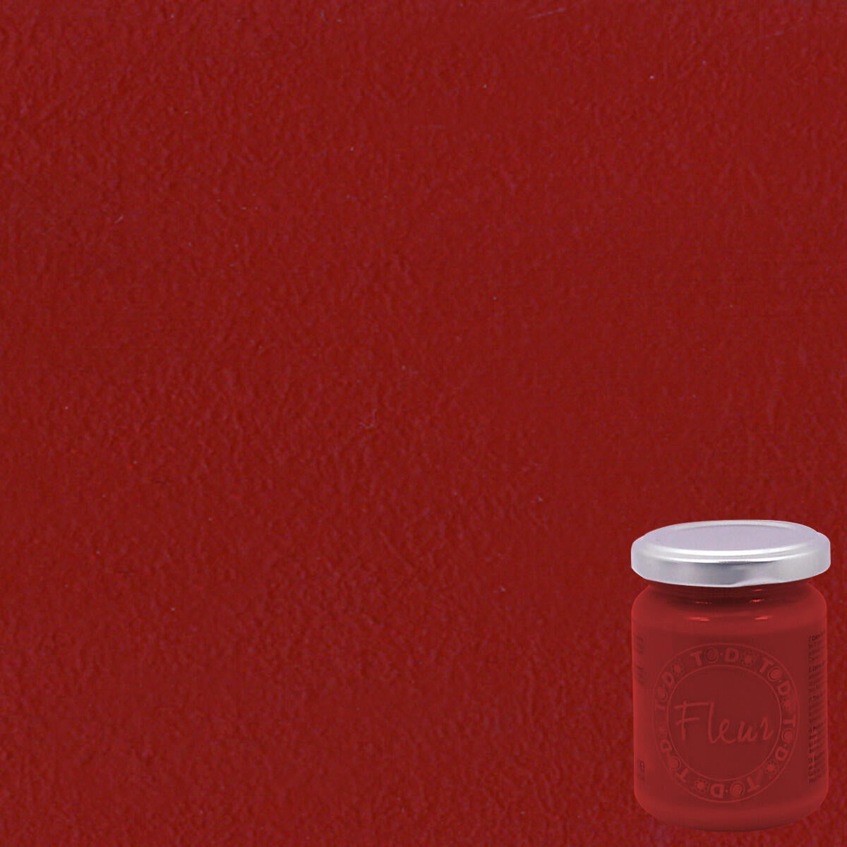 Colore acrilico FLEUR Red oxide 0.13 L rosso opaco - 3