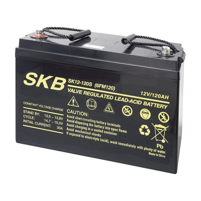 Batteria per accumulo energia solare 38.6512.04 12 V 120 Ah