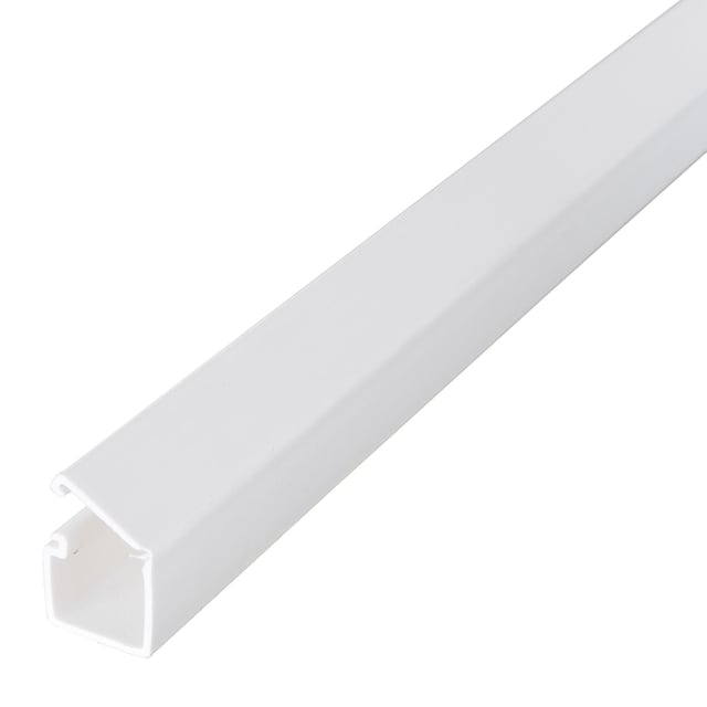Canalina 1.3 x  0.7 cm 2 M  bianco autoadesiva