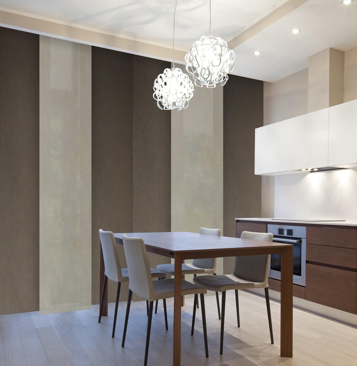 Pannello giapponese INSPIRE resinato One crema 60x300 cm - 2