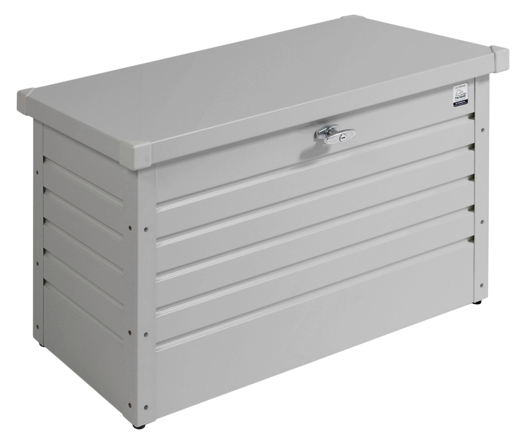 Arcón de acero ocio 130 plata x71x cm