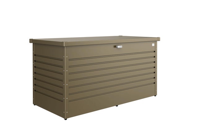 Arcón de metal para exterior BIOHORT 62060  160x83x79 cm y capacidad de 830 L