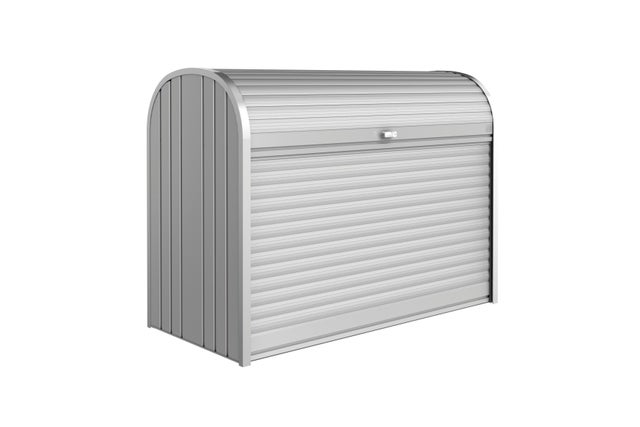 Arcón de metal para exterior BIOHORT Storemax 163 x 119 x 78 cm y capacidad de 1525 L