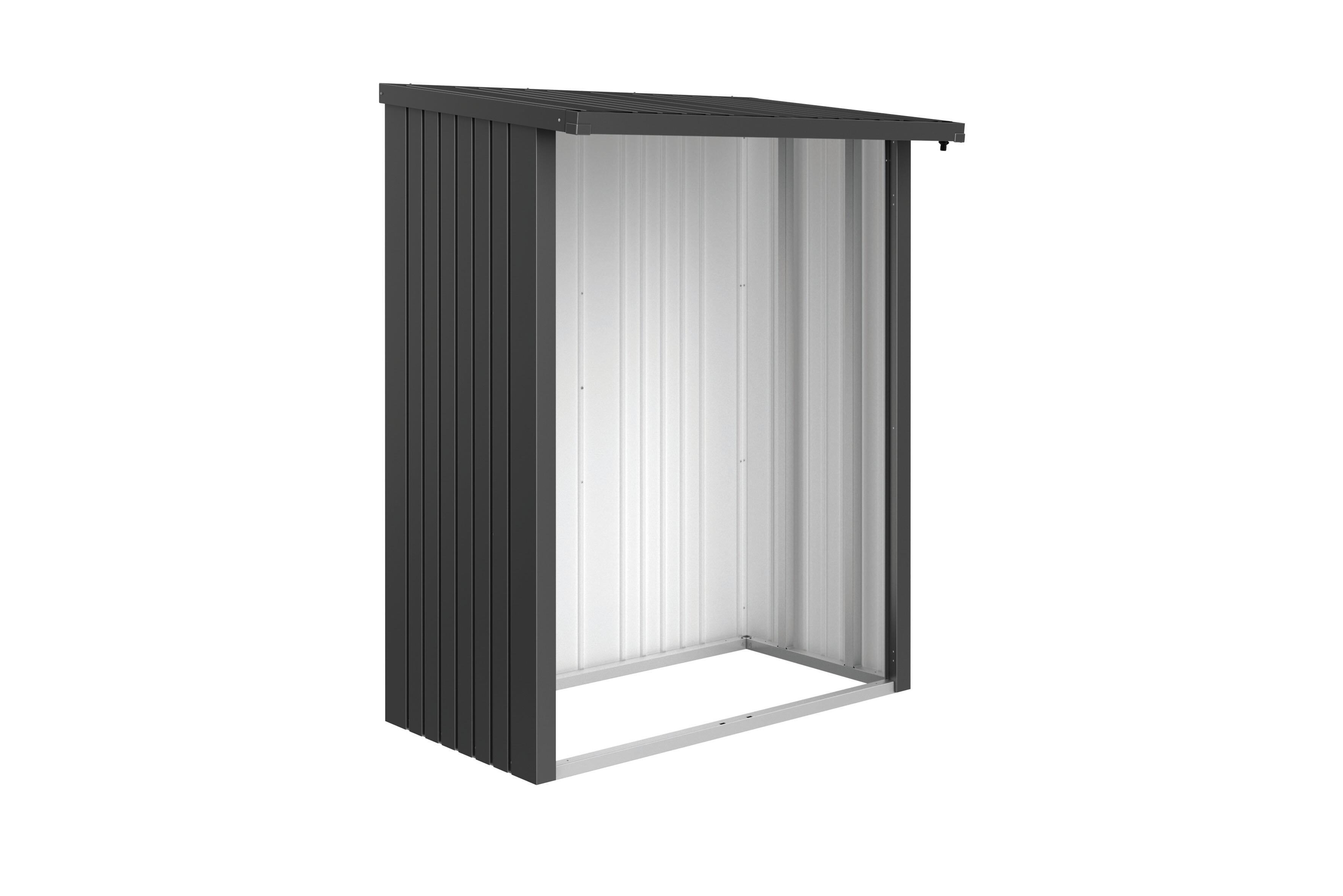 Panel lateral leñero 150 gris dcha. parte conjunto