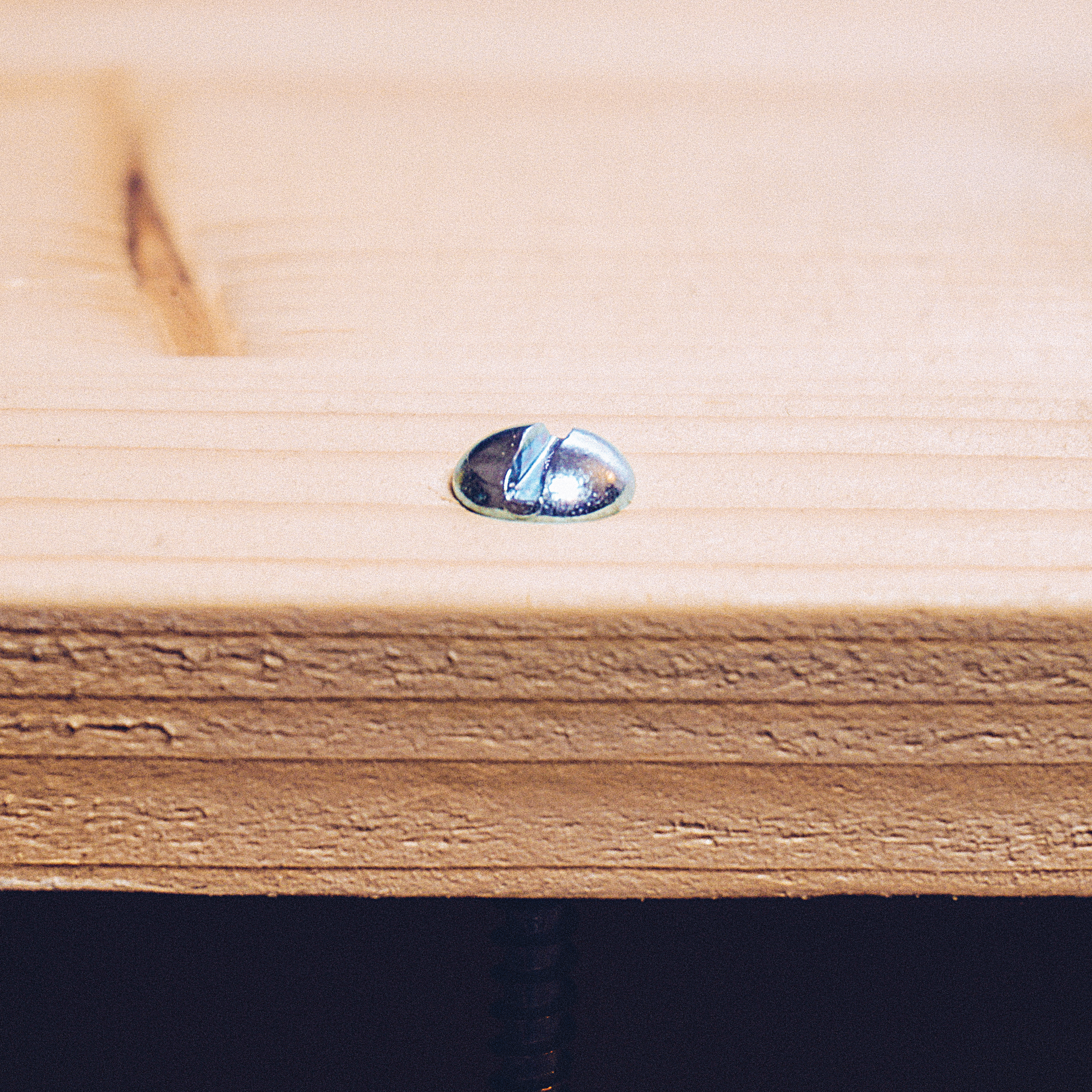 35 vis acier tête ronde plat STANDERS, Ø4 x L.20 mm - 2