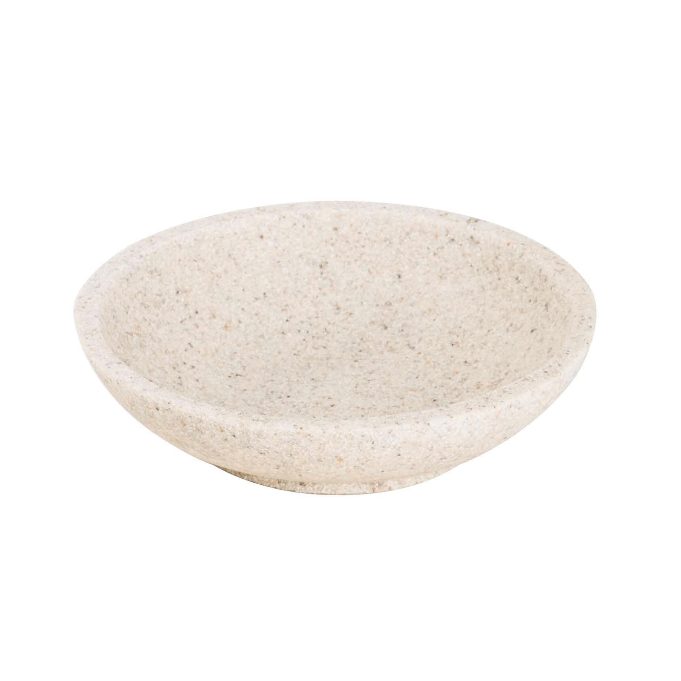Porta sapone AFRA porta sapone in poliresina sabbia sabbia 13 cm x 3.2 cm in resina - 8