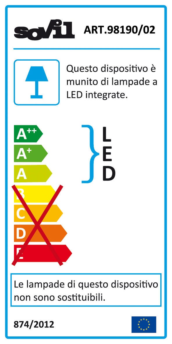 Faretto da incasso con fonte luminosa fisso Modulo LED SPINA bianco 12X4.5 cm Luce bianco naturale - 4