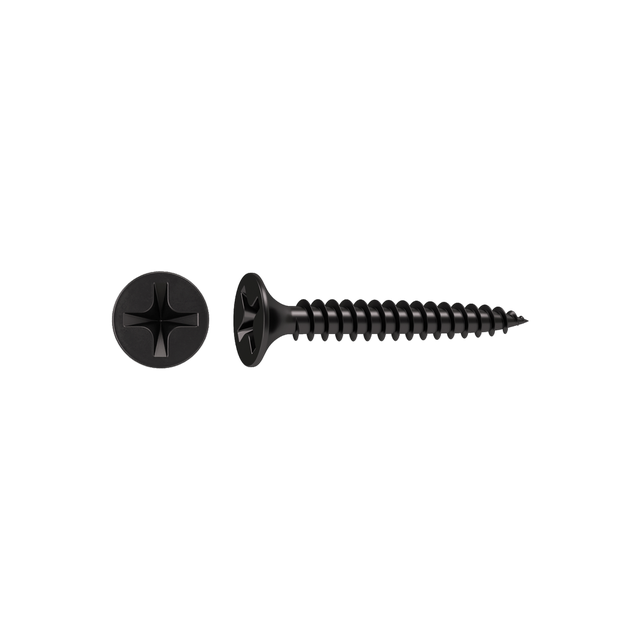 Vite STANDERS testa tromba PH2 in acciaio fosfatato Ø3.5XL35 mm, 180 pezzi