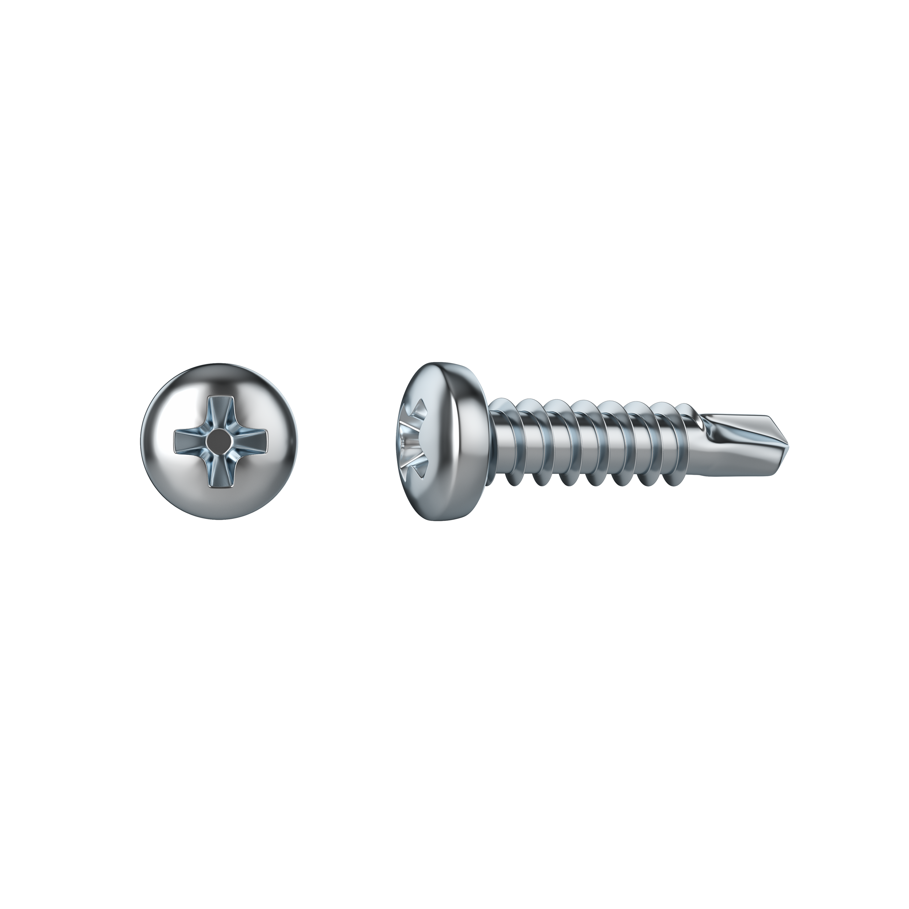 30 tornillo para metal standers phillips con cabeza abombada, ø 3.5 x l. 13 mm