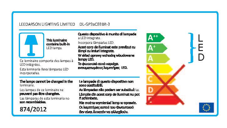 Kit 3 spots à encastrer fixe Flat led intégrée D8.5, 4000K INSPIRE rond blanc - 7