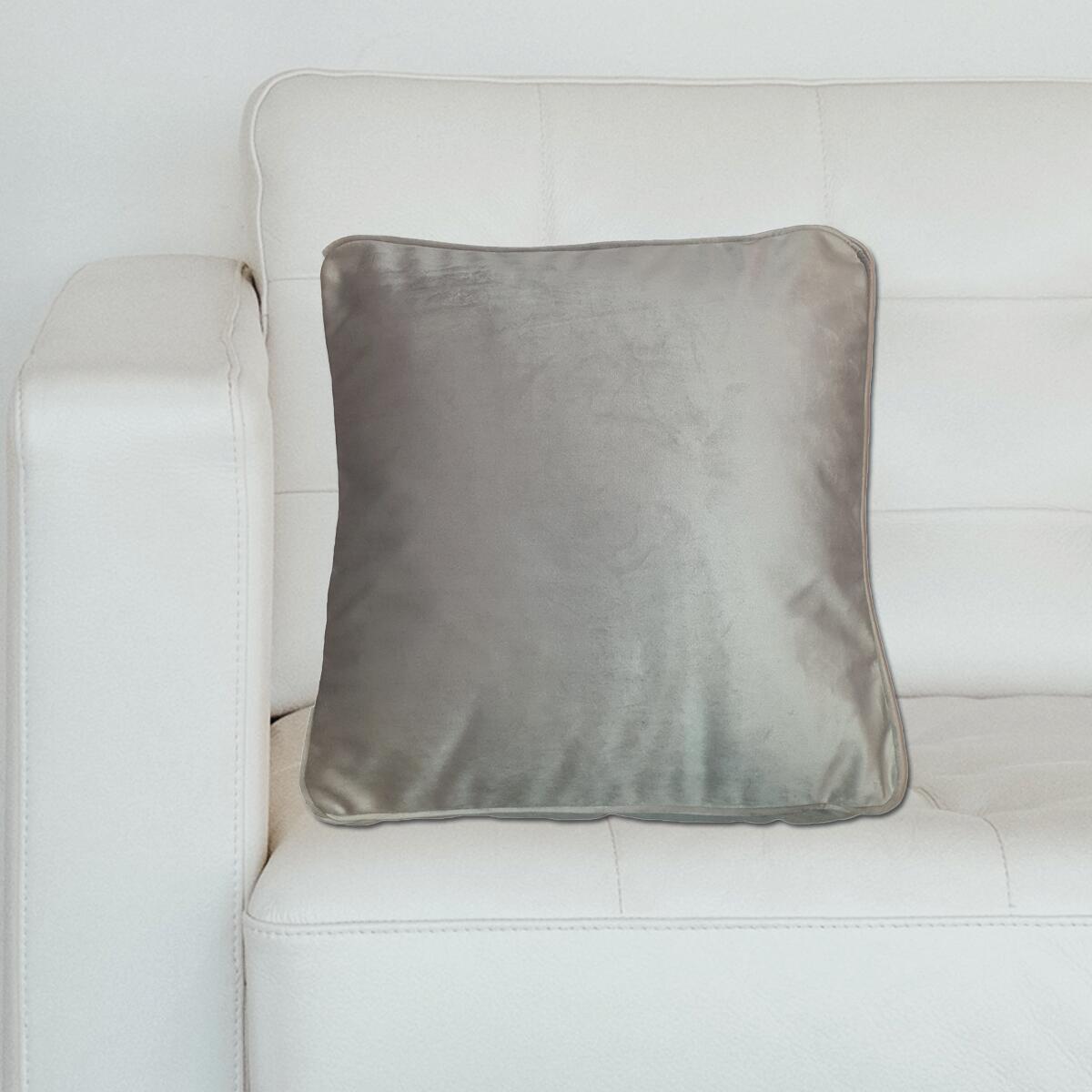 Cuscino Viki grigio chiaro 45 x 45 cm - 3