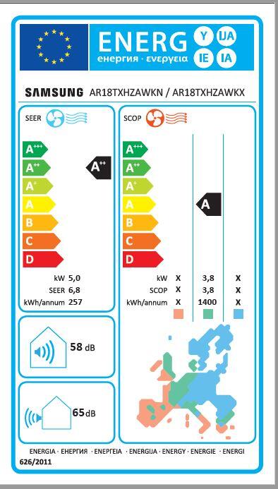Unità interna condizionatore SAMSUNG 18000 BTU serie LUZON - 4