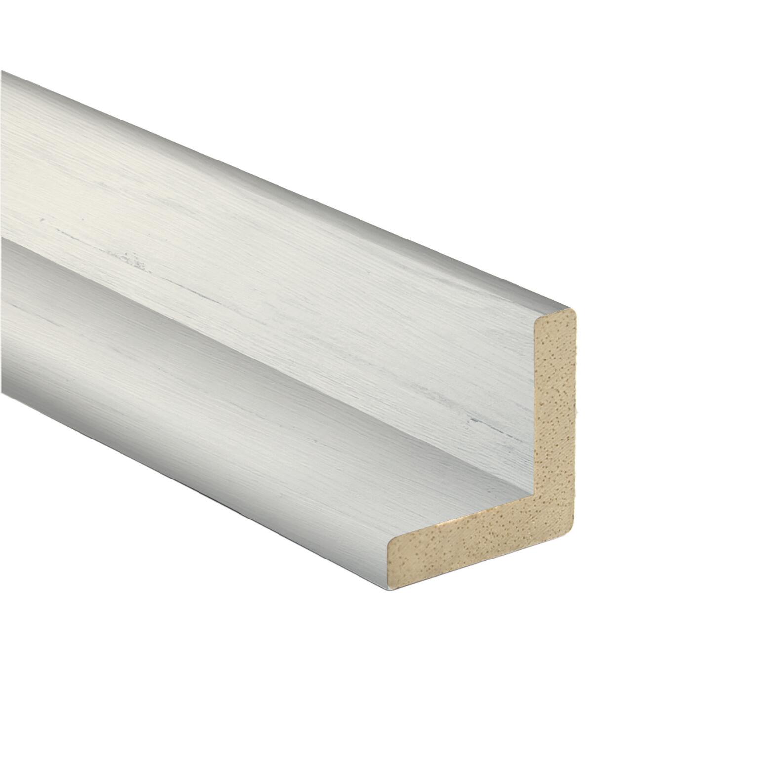 DQ-PP Listello Morbido | 30 M (2 X 15 M) | Grigio Cenere | 50 X 15 Mm | PVC | Autoadesivo | Angolo Di Piegatura Per Battiscopa In Gomma | Listello - 7
