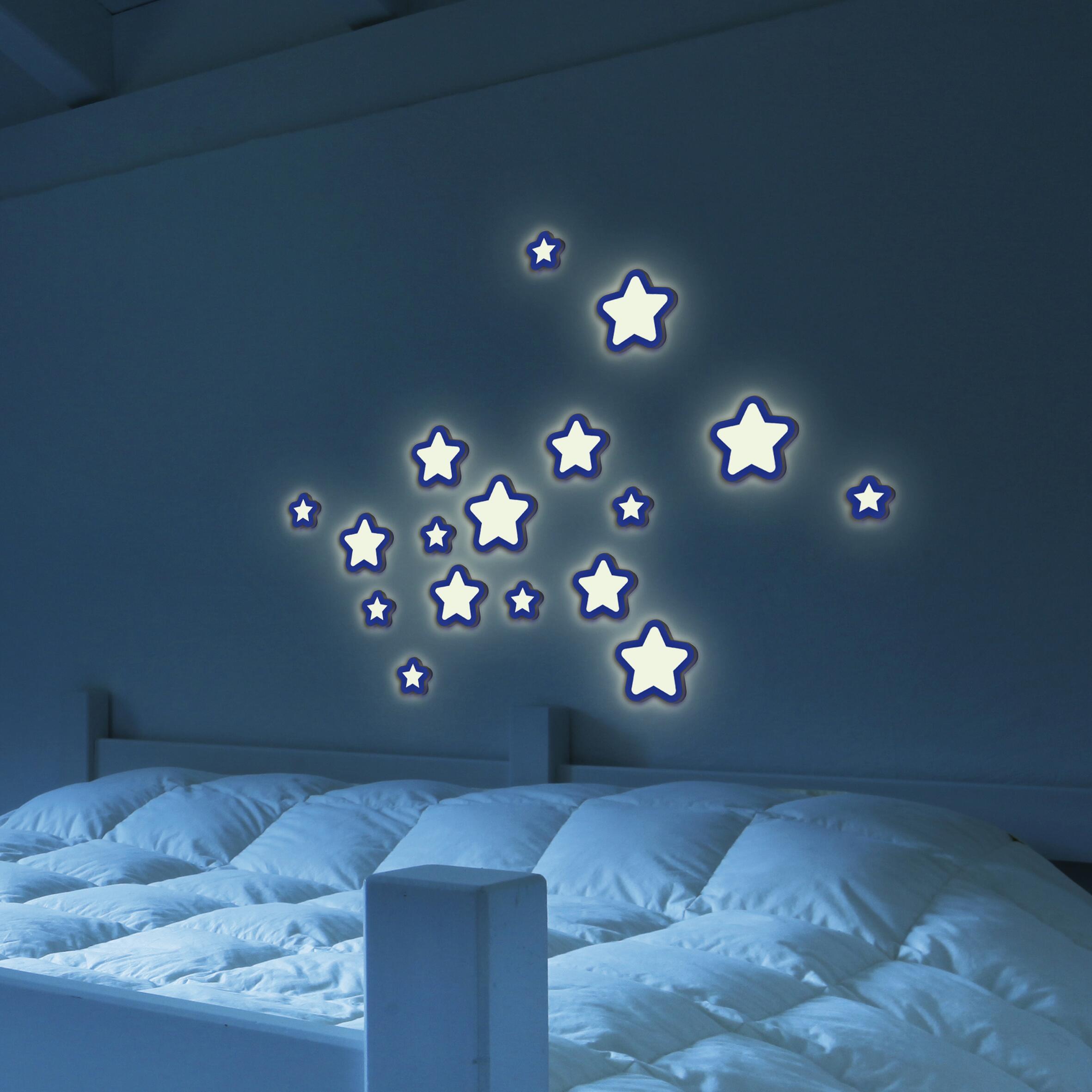 Stickers foam estrellas 34x31 cm