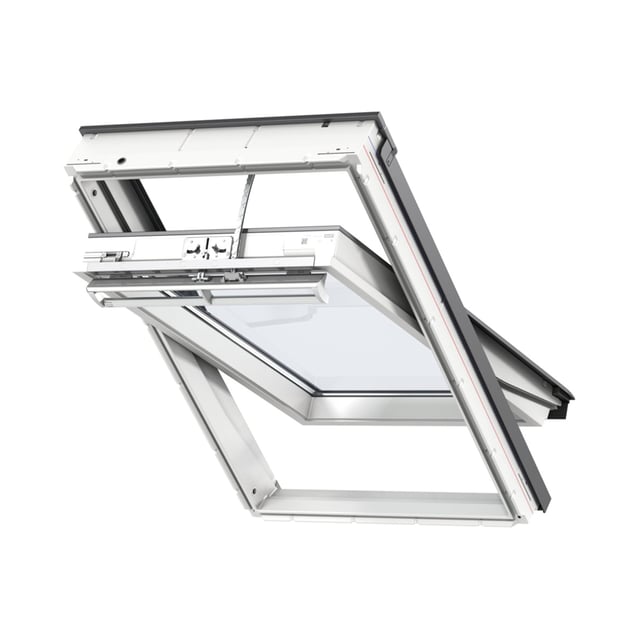 Finestra da tetto (faccia inclinata) VELUX GGU CK04 007021 elettrico L 55 x H 98 cm bianco