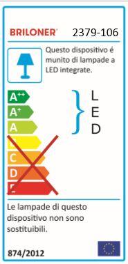 Reglette con fonte luminosa LED  Took, luce bianco, 1 x 240LM - 2