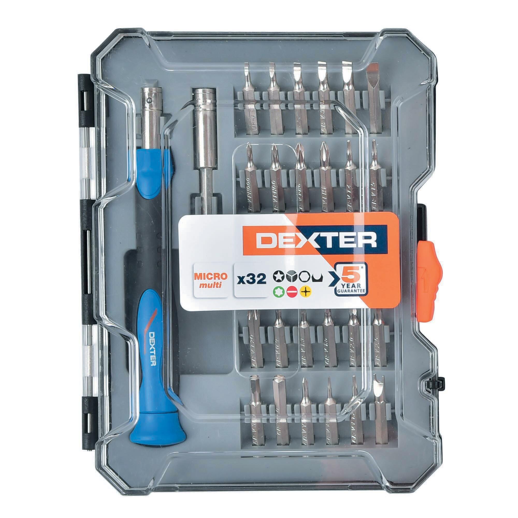 Set de microvissage de précision mixte, L.28 mm DEXTER - 2