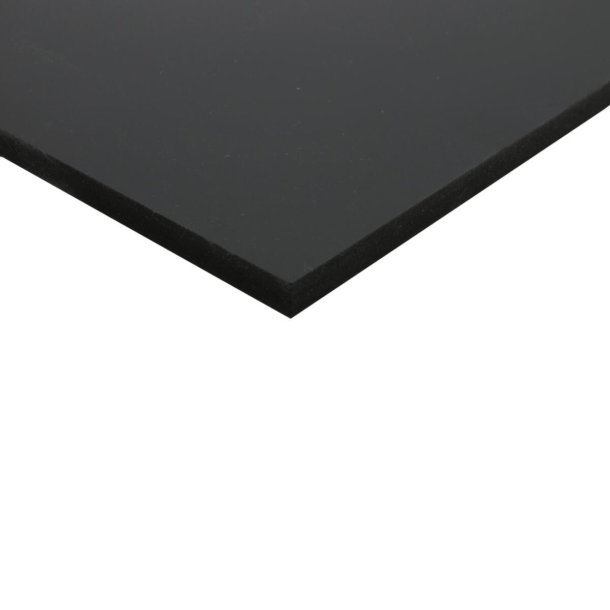 Pannello legno fibra composita L 80 x H 60 cm Sp 10 mm nero - 2
