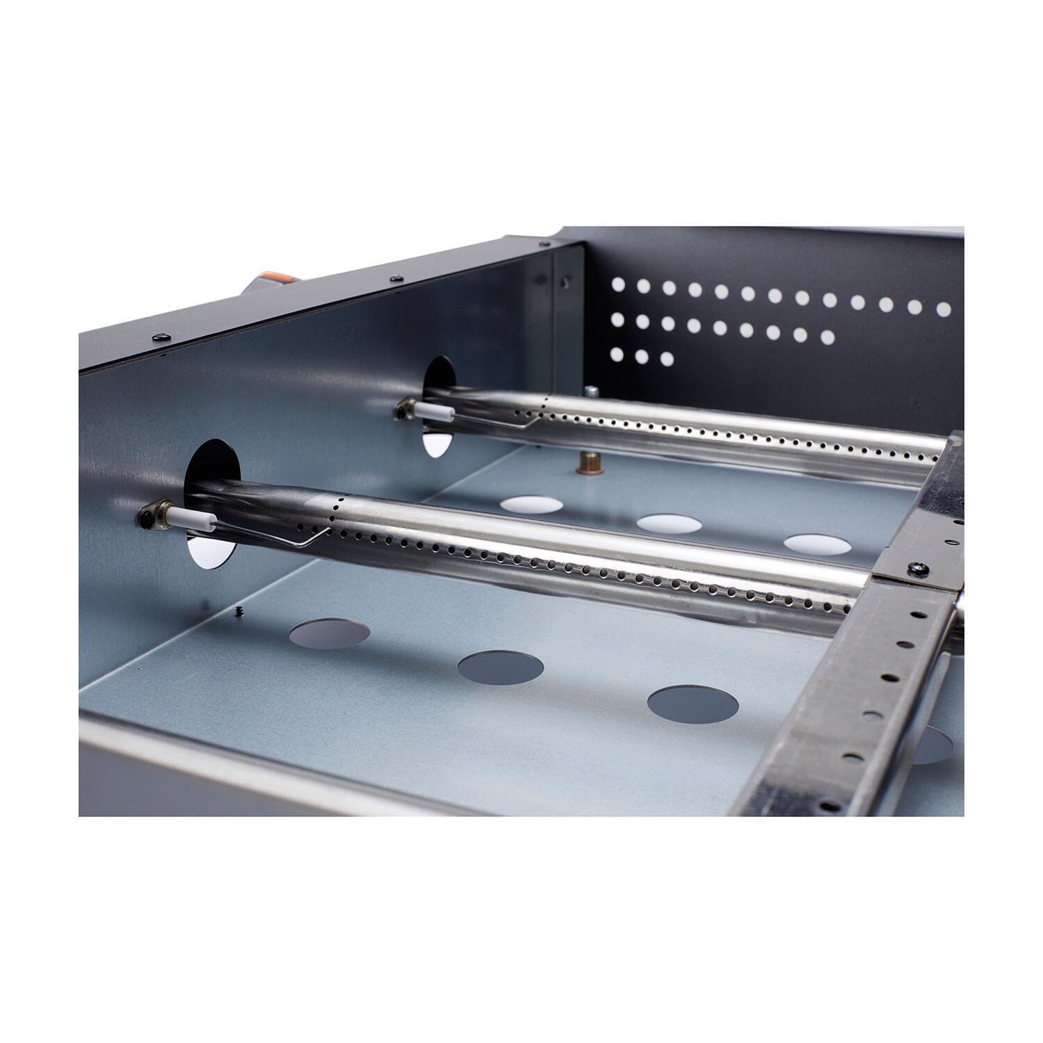 Plancha de gas naterial murcia con 2 quemadores y 6 kw de potencia